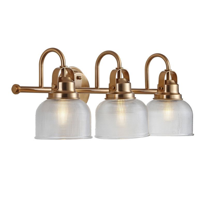 Virginia 25.25" Polished Gold Brass LED Vanity Light