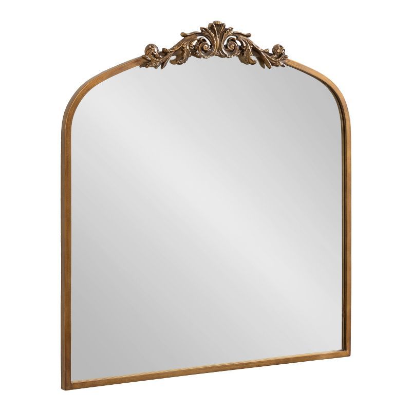 Arendahl Antique Gold Ornate Rectangular Bathroom Mirror