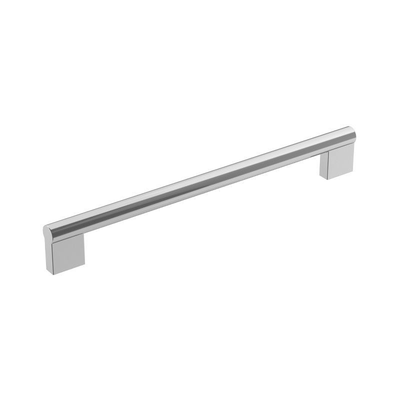 Amerock Versa 8-13/16 inch (224mm) Center-to-Center Polished Chrome Cabinet Pull