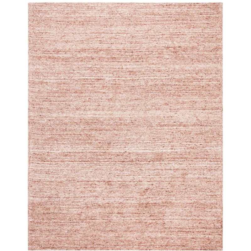Himalaya Pink Wool 8' x 10' Handmade Area Rug