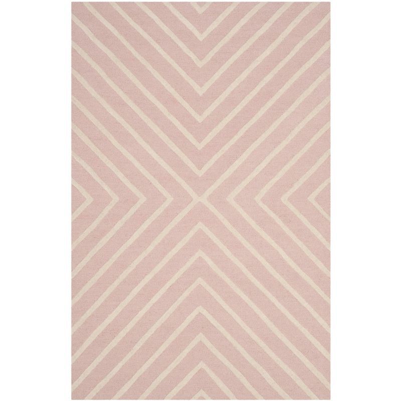 Ivory Whisper Hand-Tufted Wool Kids' Playroom Rug 4' x 6'