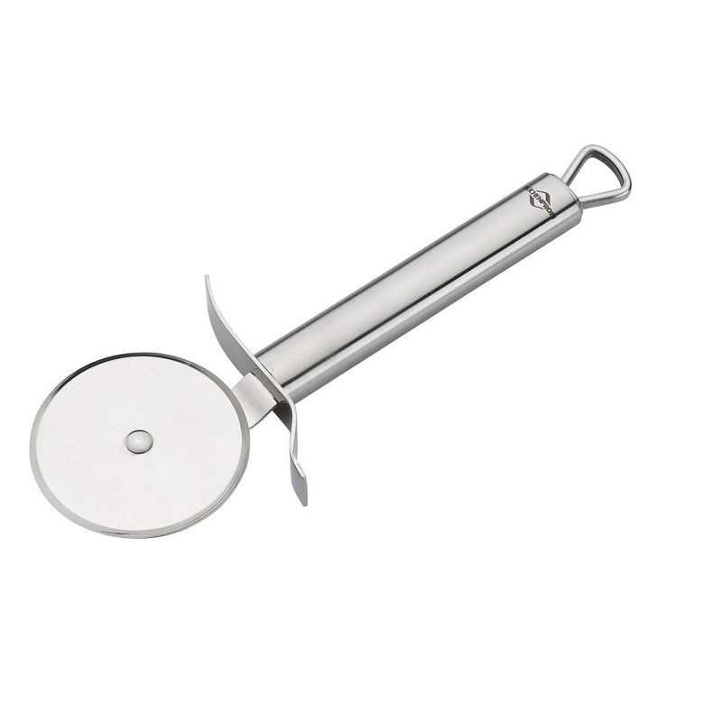 Parma 8-Inch Stainless Steel Pizza Cutter with Ergonomic Handle