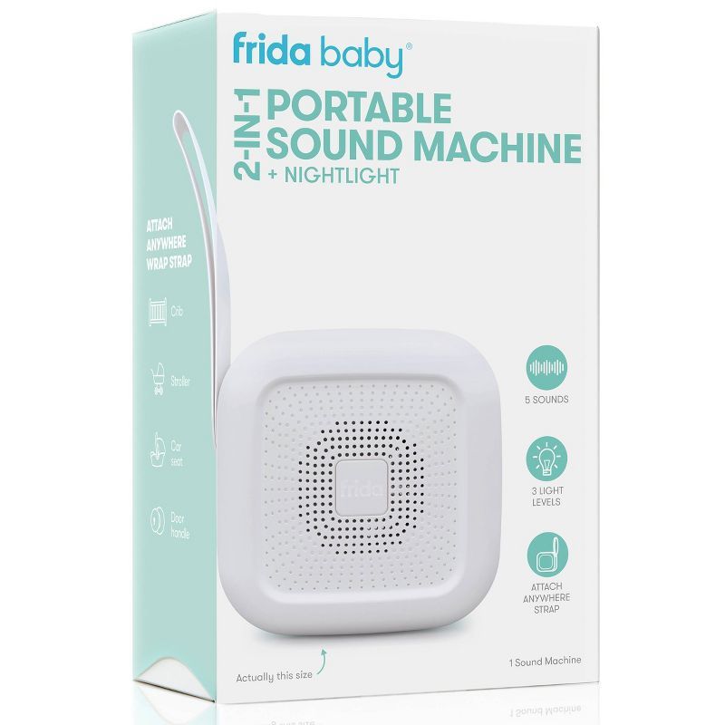 Frida Baby White Portable Sound Machine and Nightlight