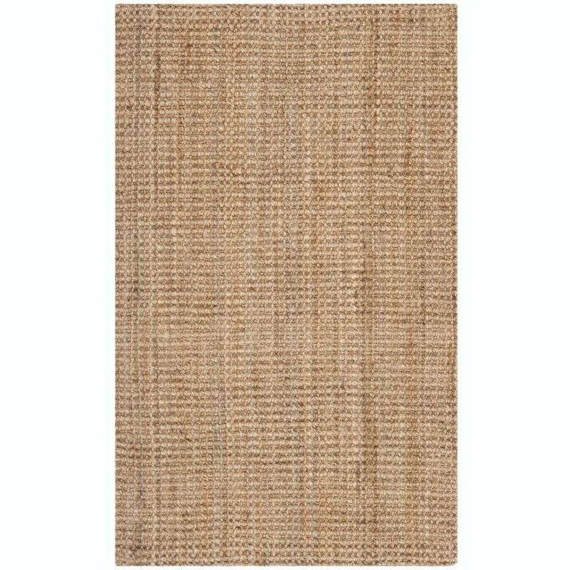 Natural Jute Handwoven 4' x 6' Area Rug