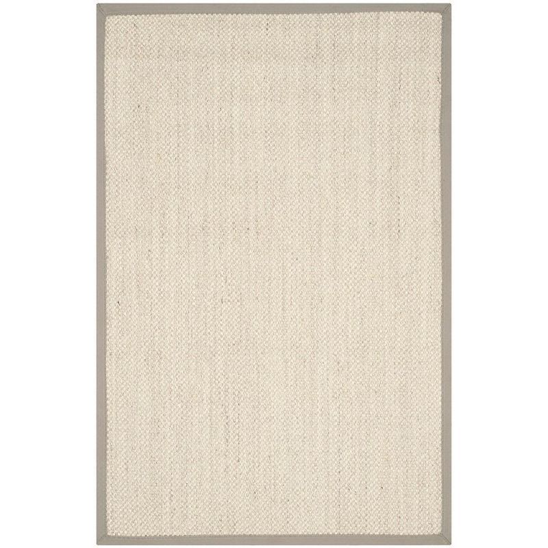 Marble and Khaki 3' x 5' Sisal Area Rug