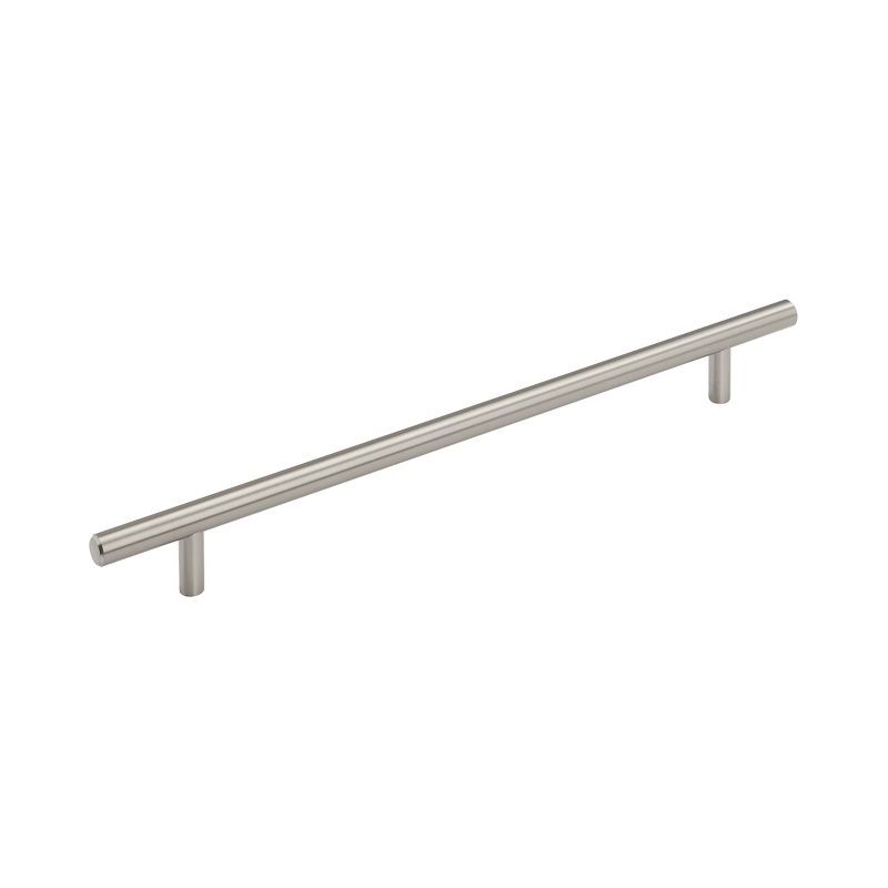 Brushed Nickel 10" Bar Pull with Mounting Hardware