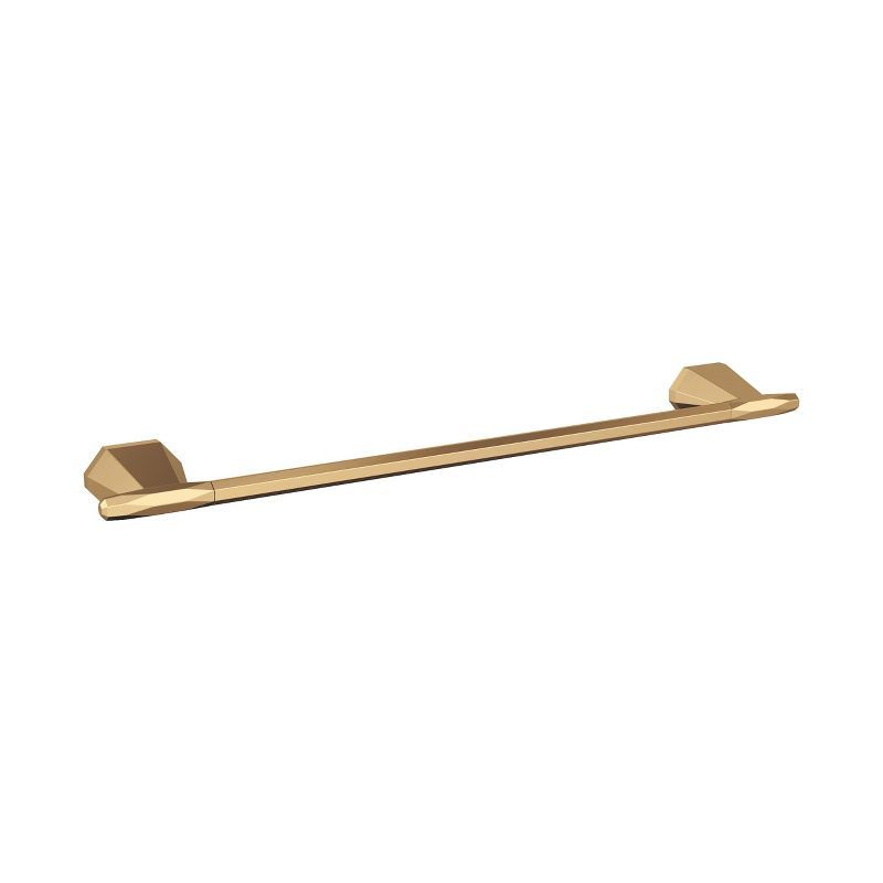 Champagne Bronze 18-Inch Wall Mounted Towel Bar