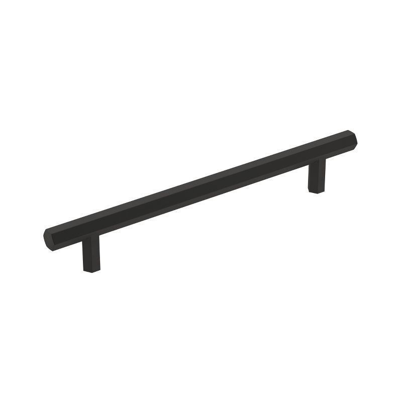 Matte Black Modern Cabinet Drawer Pull Bar