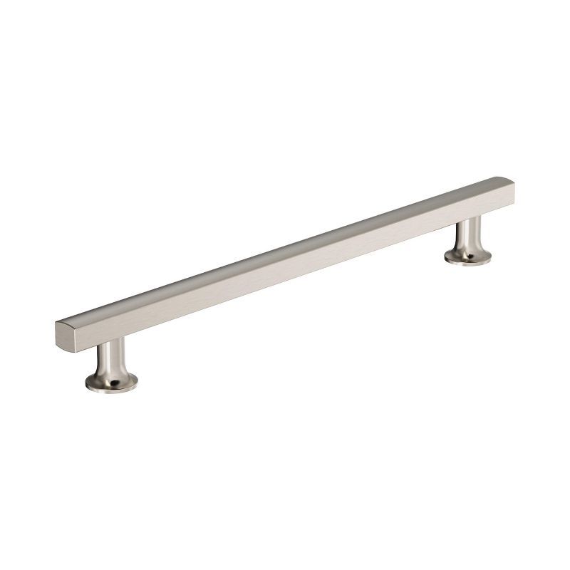 Satin Nickel 12-Inch Modern Appliance Pull with Mounting Hardware