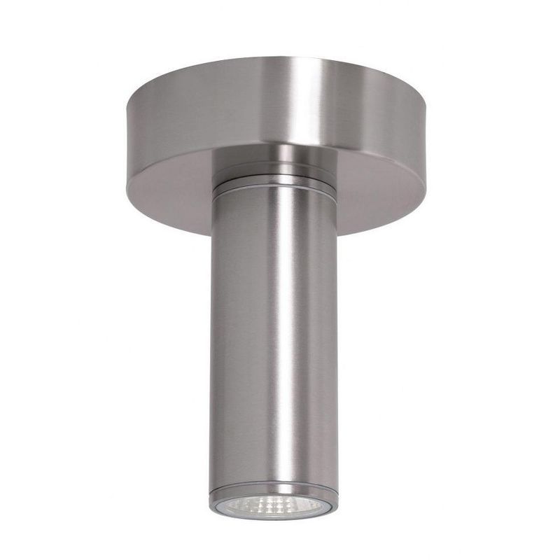 Beverly Satin Nickel LED Outdoor Flush Mount Light