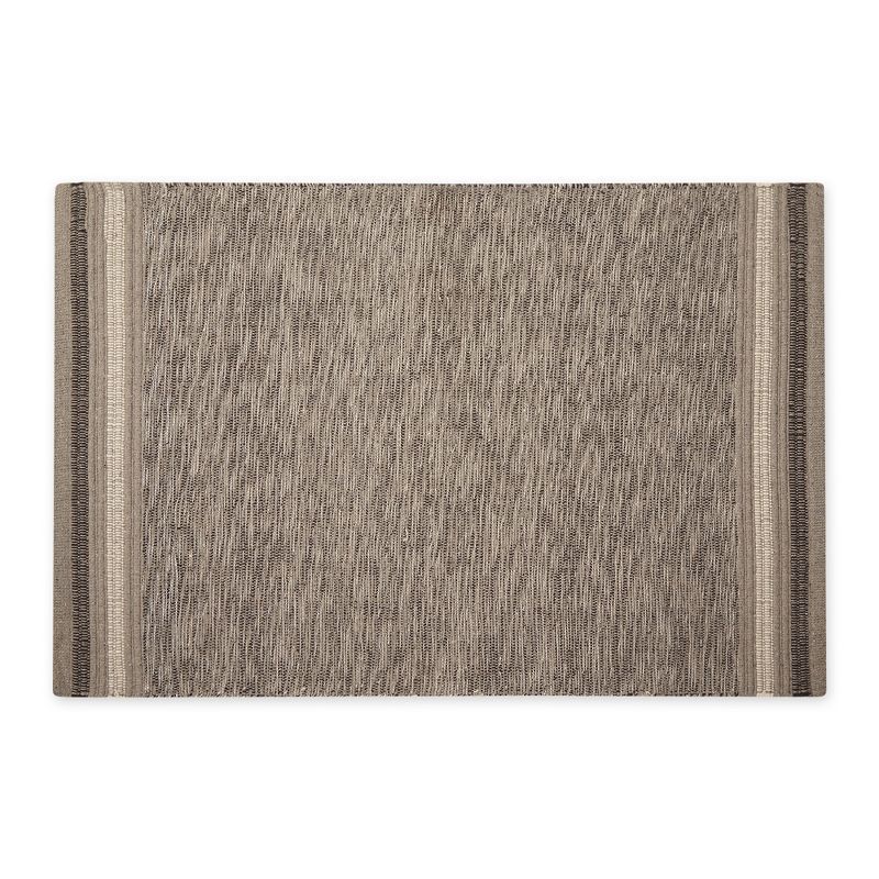 Stone Variegated Handwoven Recycled Cotton 2x3 Ft Area Rug