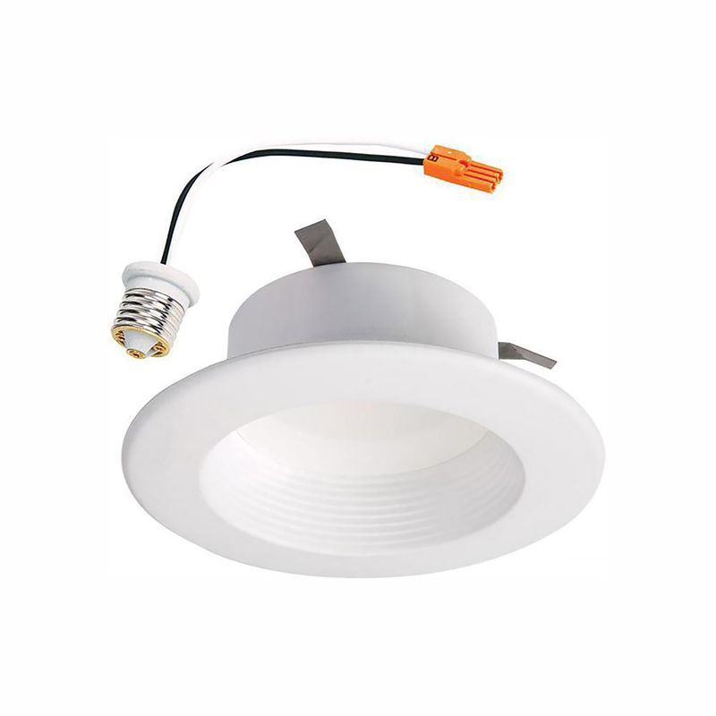 4" White LED Retrofit Recessed Lighting Kit