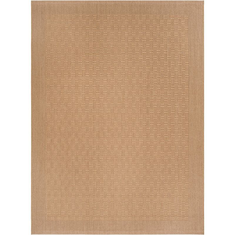 Maize Geometric Sisal and Jute 8' x 10' Handmade Area Rug