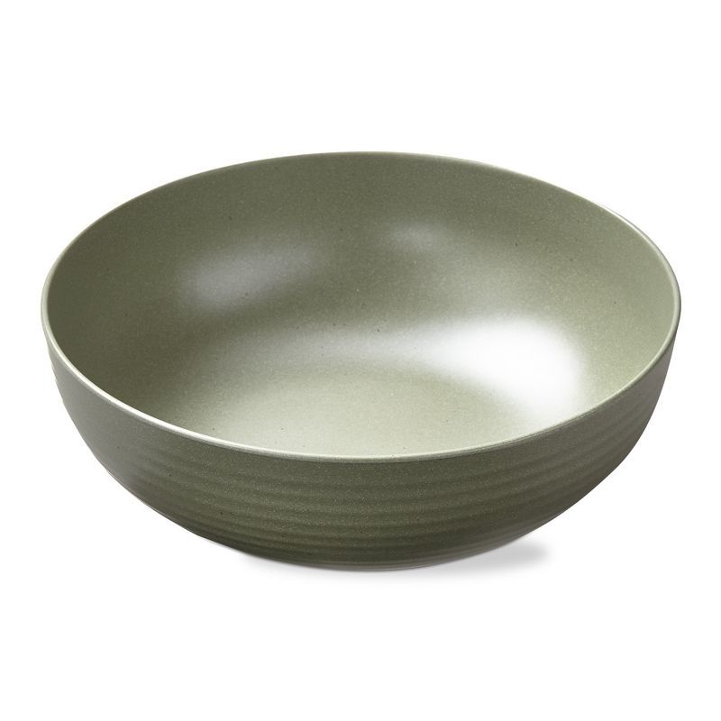 Sage Green Melamine 168 oz Dishwasher Safe Serving Bowl