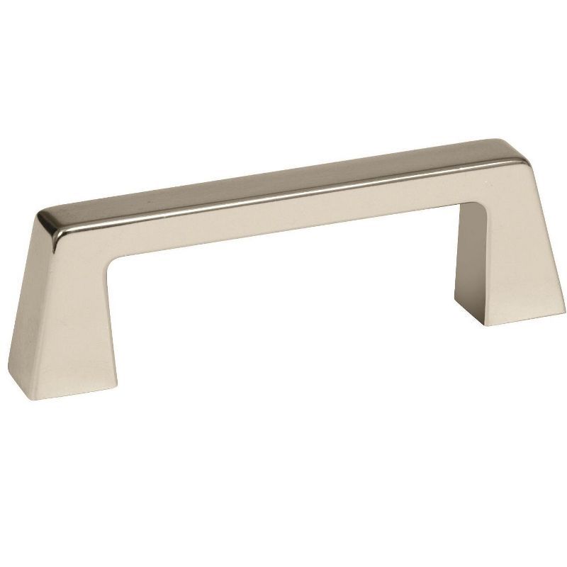 Polished Nickel 3-Inch Bar Pull with Mounting Hardware