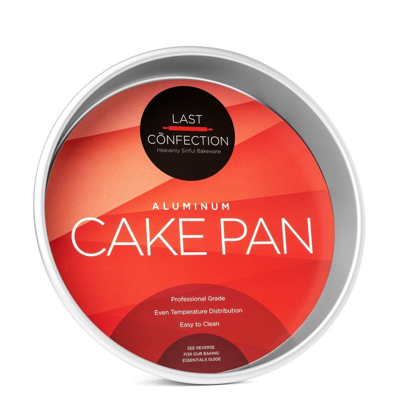 Professional Grade 10" Round Aluminum Cake Pan