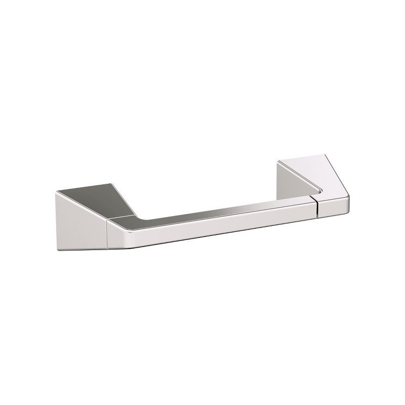 Polished Nickel Pivoting Double Post Tissue Holder