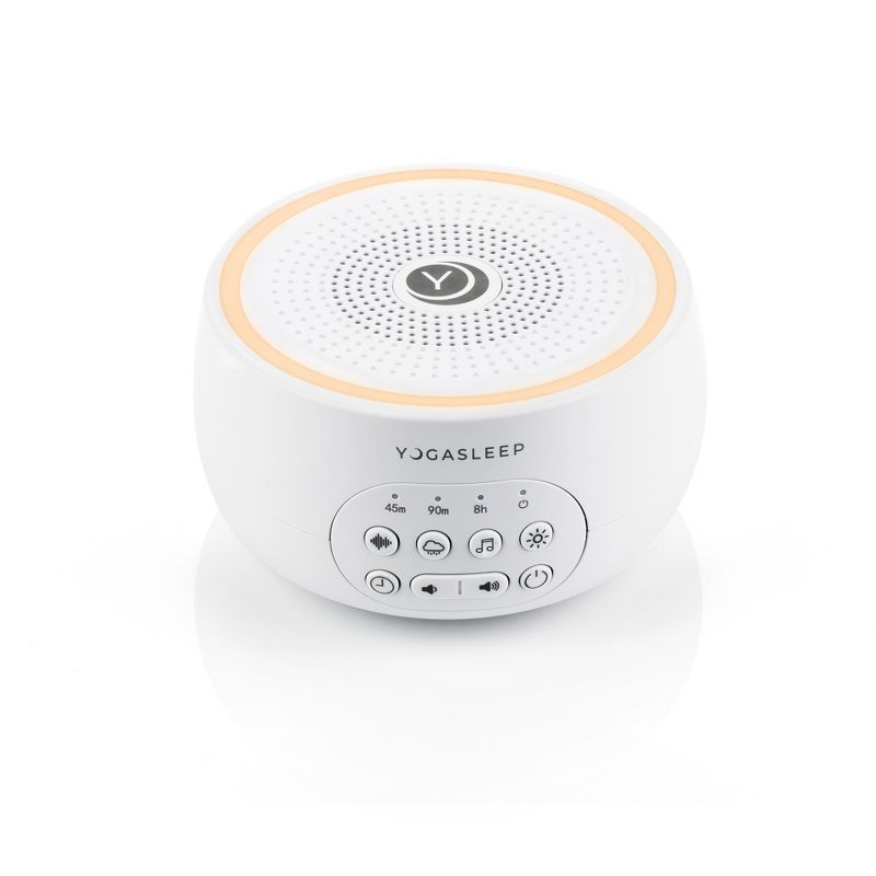 White Rechargeable Multi-Sound Machine with Night Light