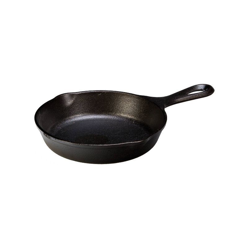 6.5" Black Cast Iron Skillet with Handle