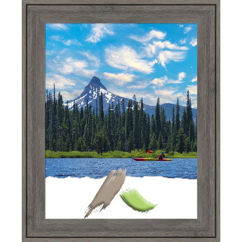 Regis Barnwood Gray 11x14 Classic Wood Wall Frame