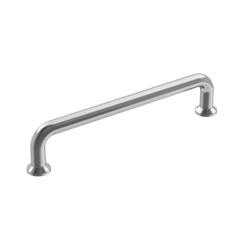 Polished Chrome 5-1/16 inch Cabinet Drawer Pull Bar