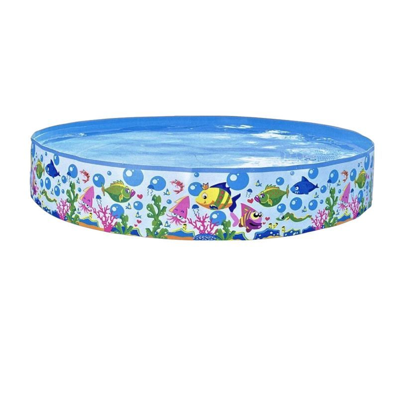 Sea Buddies Non-Inflatable Foldable Kiddie Pool