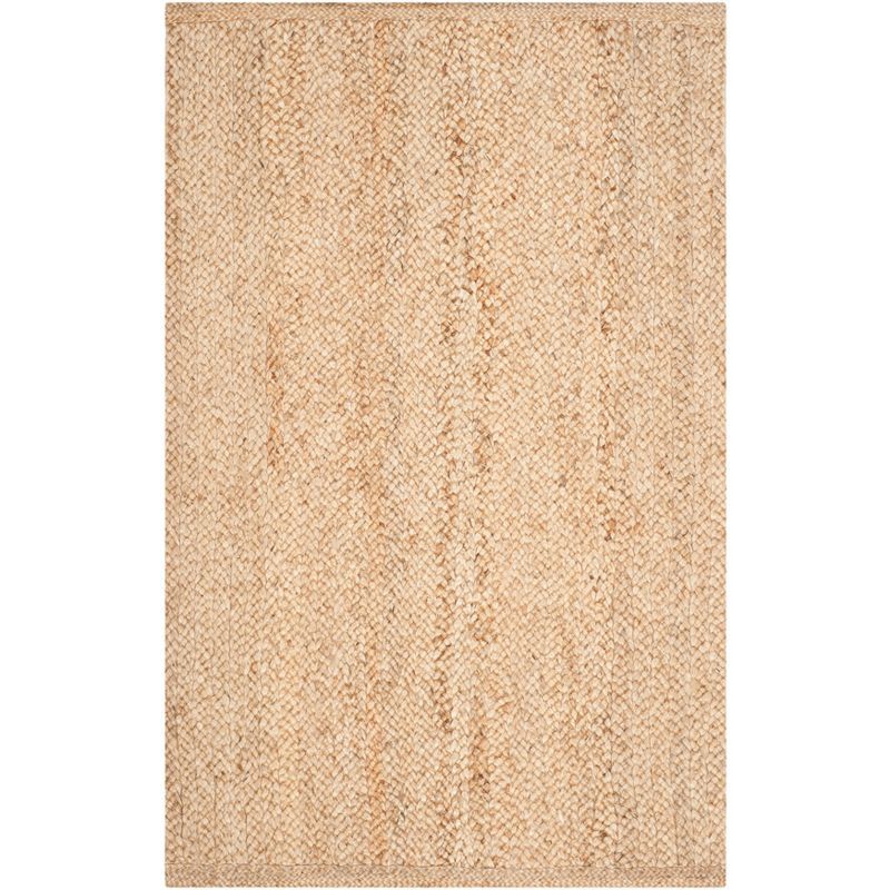 Coastal Charm Hand-Woven Jute Area Rug, Natural, 3' x 5'