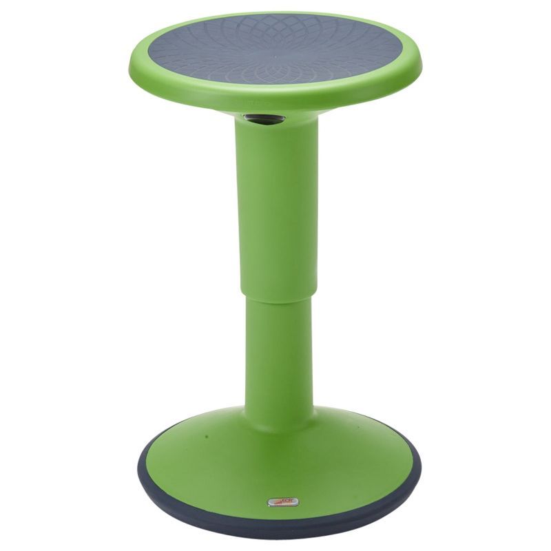 Grassy Green Adjustable Height Wobble Stool for Active Seating