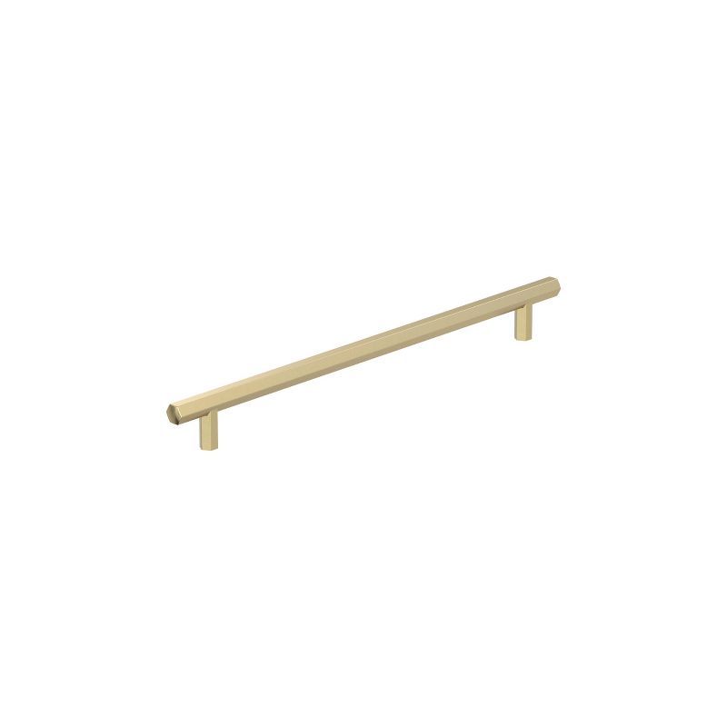 Golden Champagne 10-1/16 inch Modern Cabinet Bar Pull