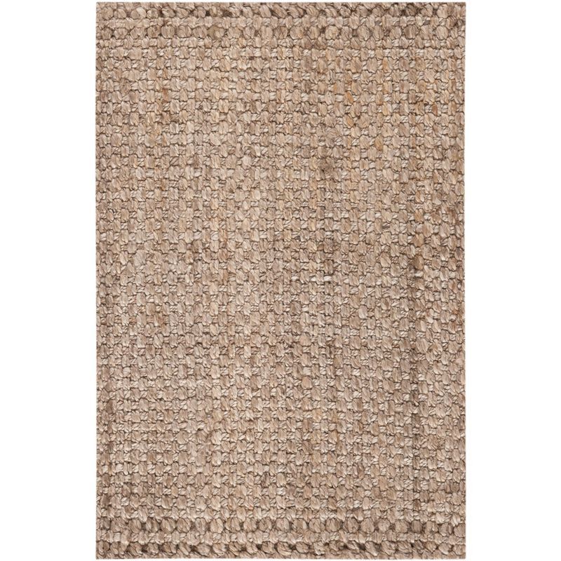 Natural Jute Handwoven Rectangular Area Rug 2'3" x 4'