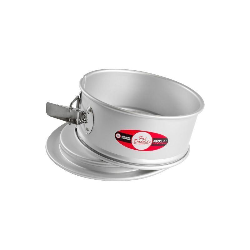 8.5" Silver Non-Stick Aluminum Springform Pan