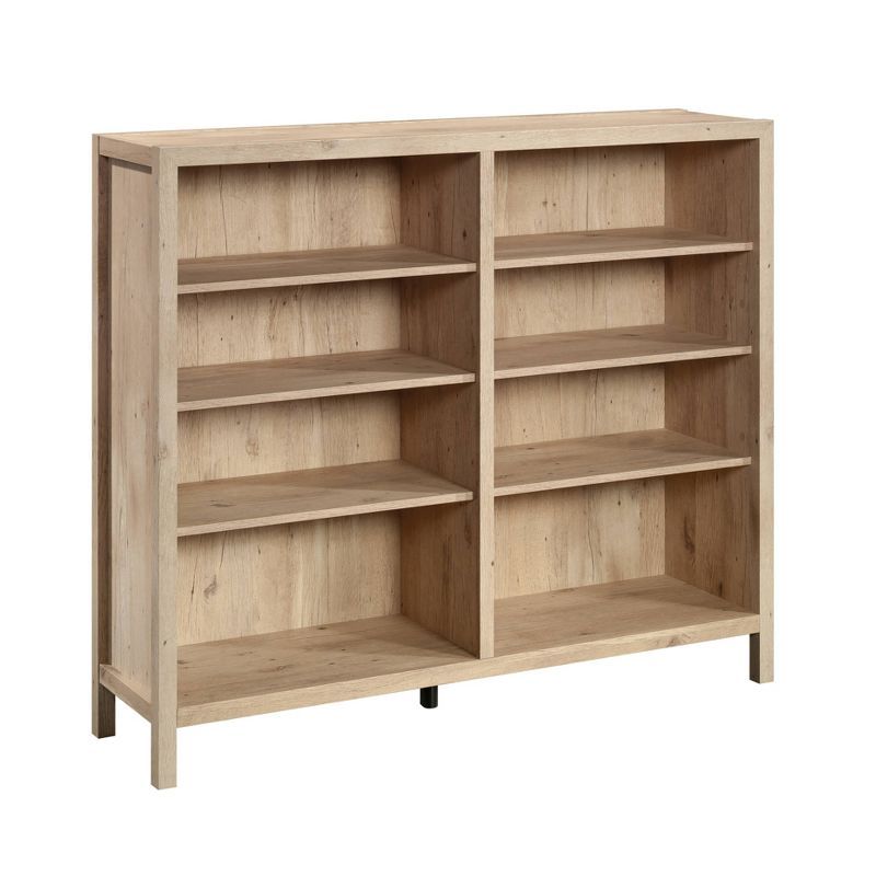 Adjustable Prime Oak 6-Cubby Storage Bookcase