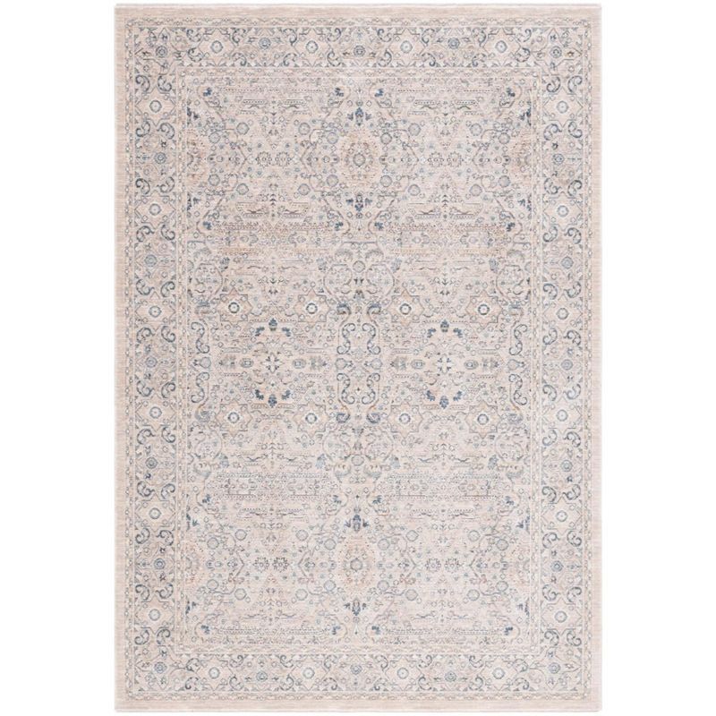 Hand-Knotted Red Oriental Synthetic 8' x 10' Rug