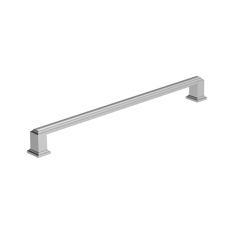 Polished Chrome 10-1/16" Cabinet Bar Pull with Mounting Hardware