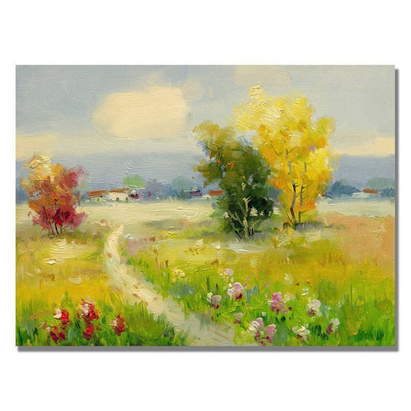 A New Day II 35" x 47" Gallery-Wrapped Landscape Canvas Art