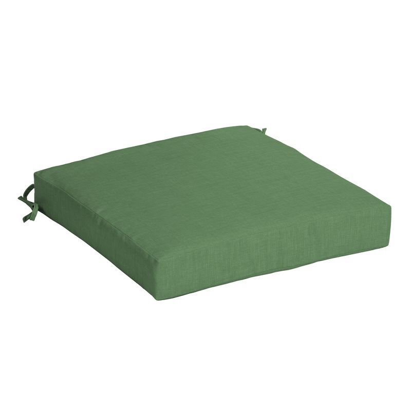 Moss Green Outdoor Polyester Seat Cushion 19 x 19