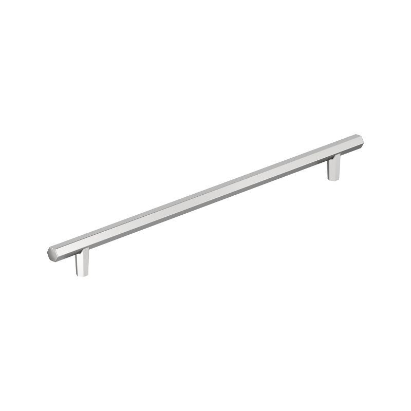 18-Inch Polished Chrome Modern Industrial Bar Pull