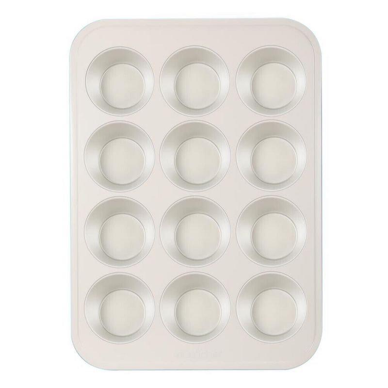 NutriChef 12-Cup Non-Stick Ceramic Muffin Pan