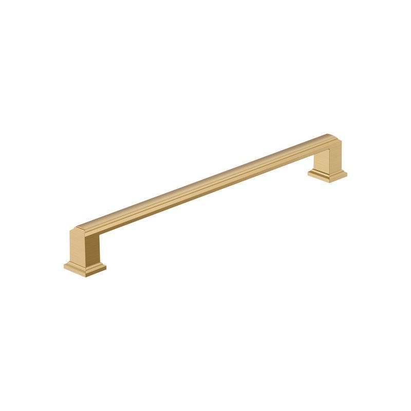 Champagne Bronze 8-13/16 Inch Modern Cabinet Pull with Mounting Hardware