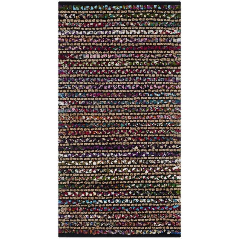 Cape Cod Multicolor Handwoven Cotton Area Rug 2'3" x 4'