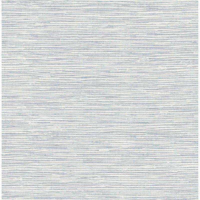 Dove Grey Faux Grasscloth Peel and Stick Wallpaper