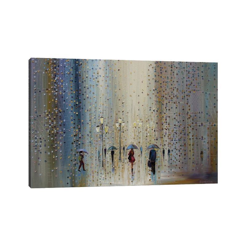 Under A Rainy Sky Landscape Canvas Wall Art