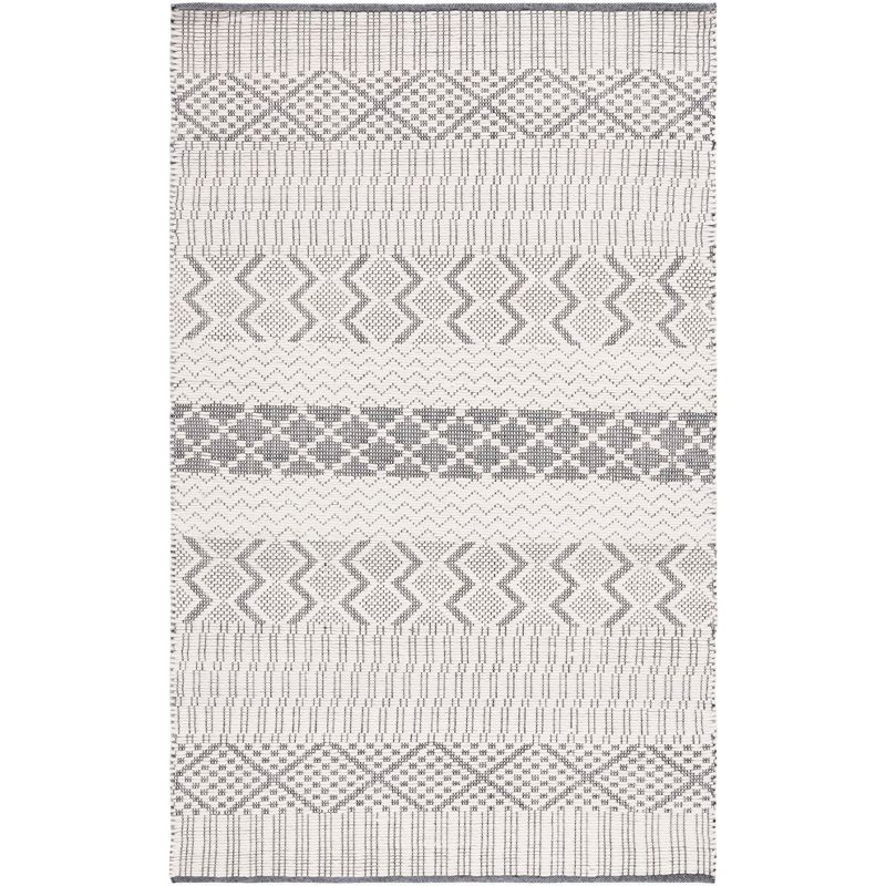 Ivory Coast Elegance Hand-Tufted Wool Rectangular Rug