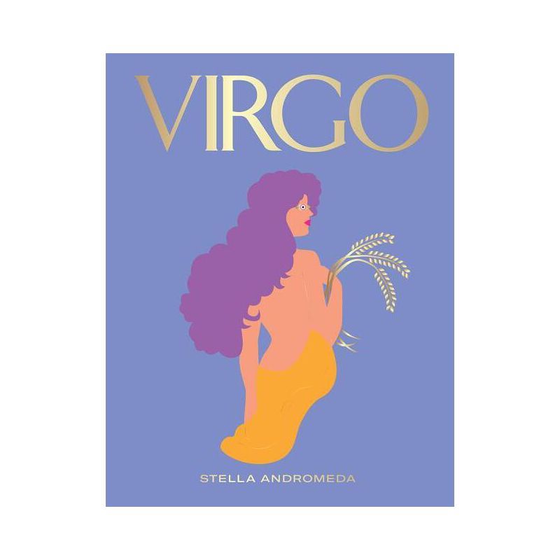 Virgo Zodiac Guide Hardcover in Purple and Gold