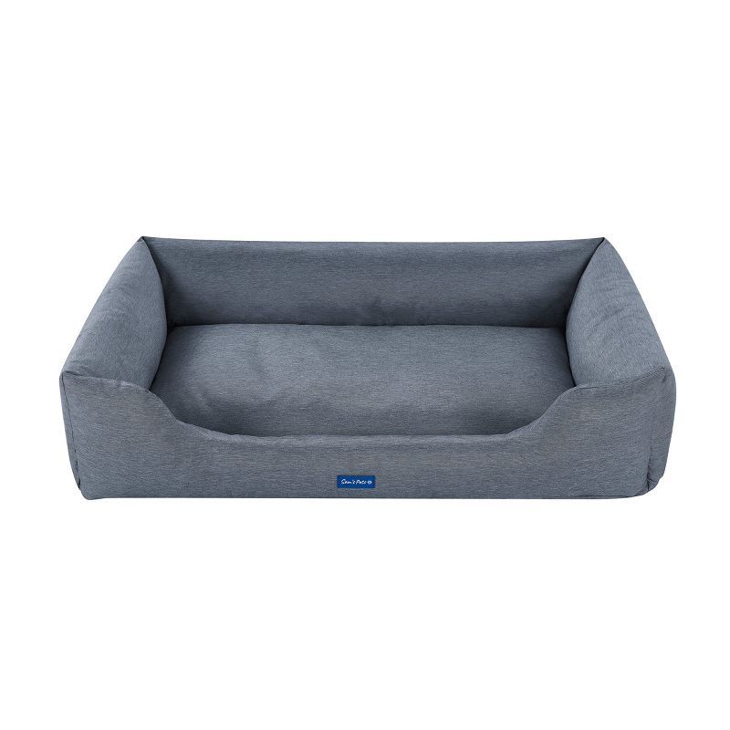 Missy Large Navy Blue Water Resistant Outdoor Dog Bed
