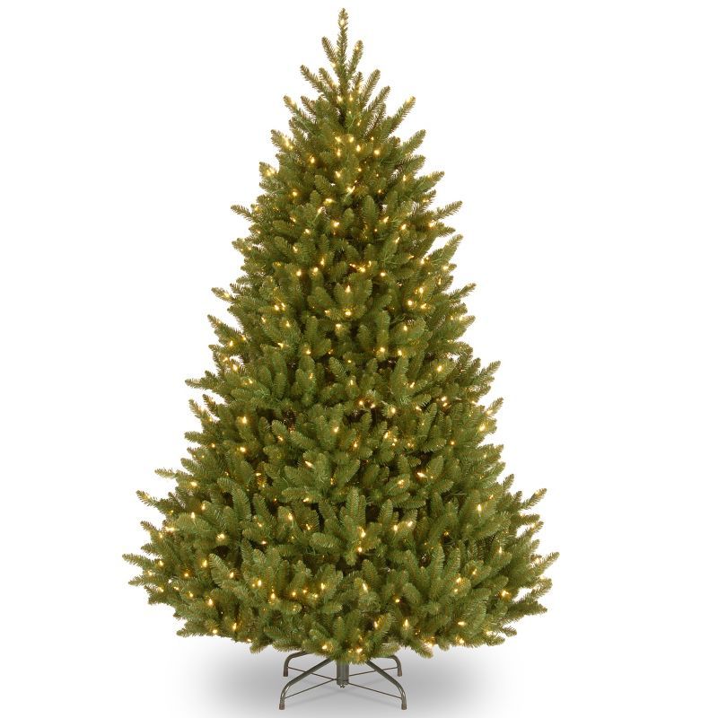 7.5' Prelit Natural Fraser Fir Artificial Christmas Tree with Clear Lights