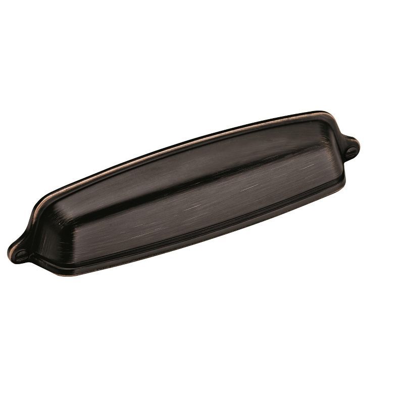 Oil Rubbed Bronze Cabinet Cup Pull with Mounting Hardware