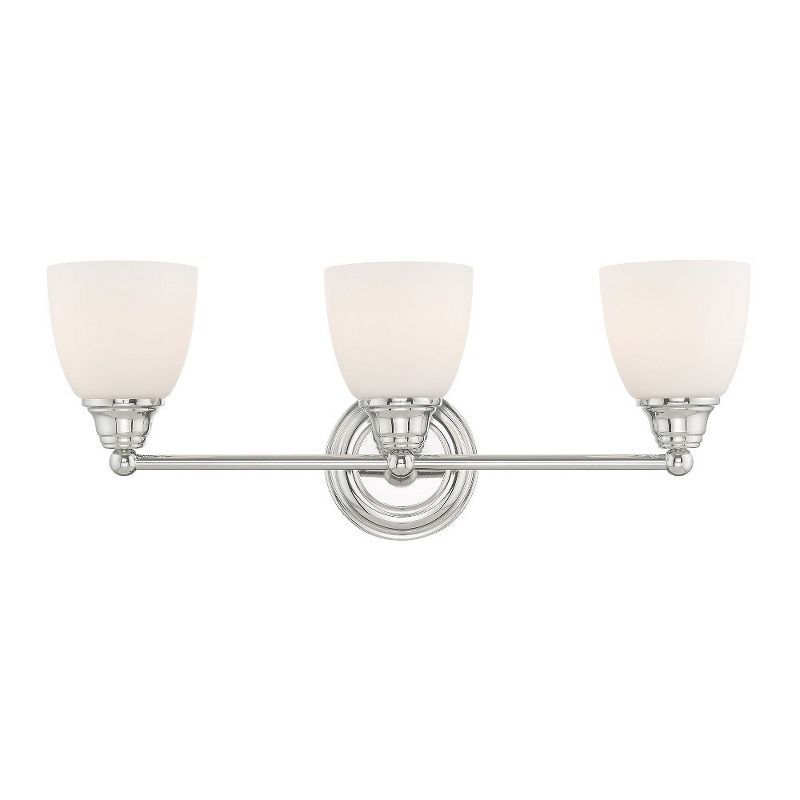 Beaumont 3 Light Polished Chrome Bath Vanity