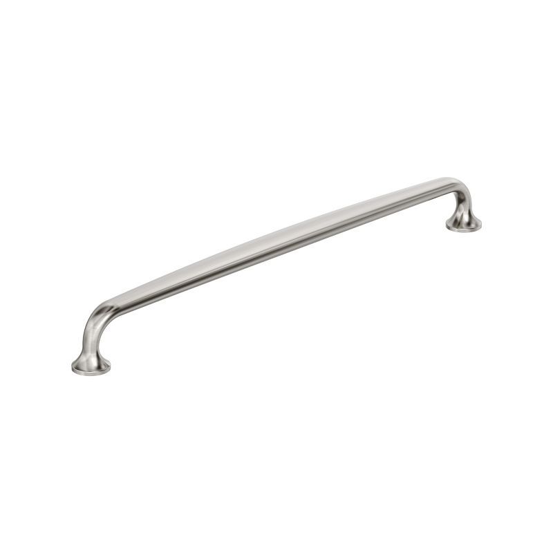 Satin Nickel 10-1/16 inch Modern Cabinet Pull