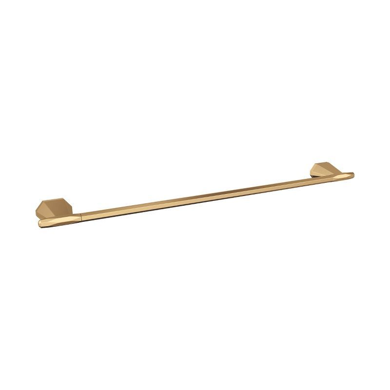 Champagne Bronze 24-inch Wall Mounted Towel Bar